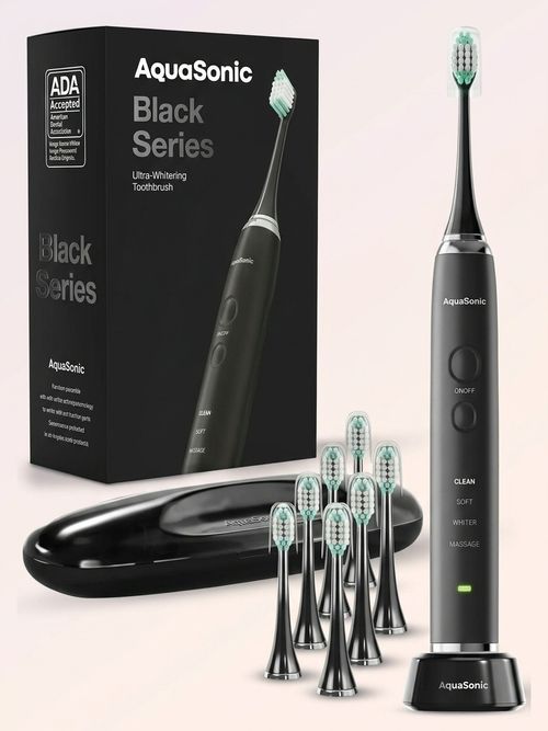 Aquasonic Black Series Ultra Whitening Toothbrush