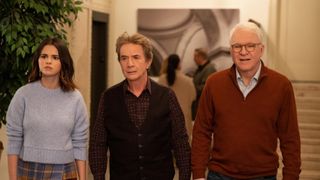 Selena Gomez, Martin Short and Steve Martin in Only Murders in the Building