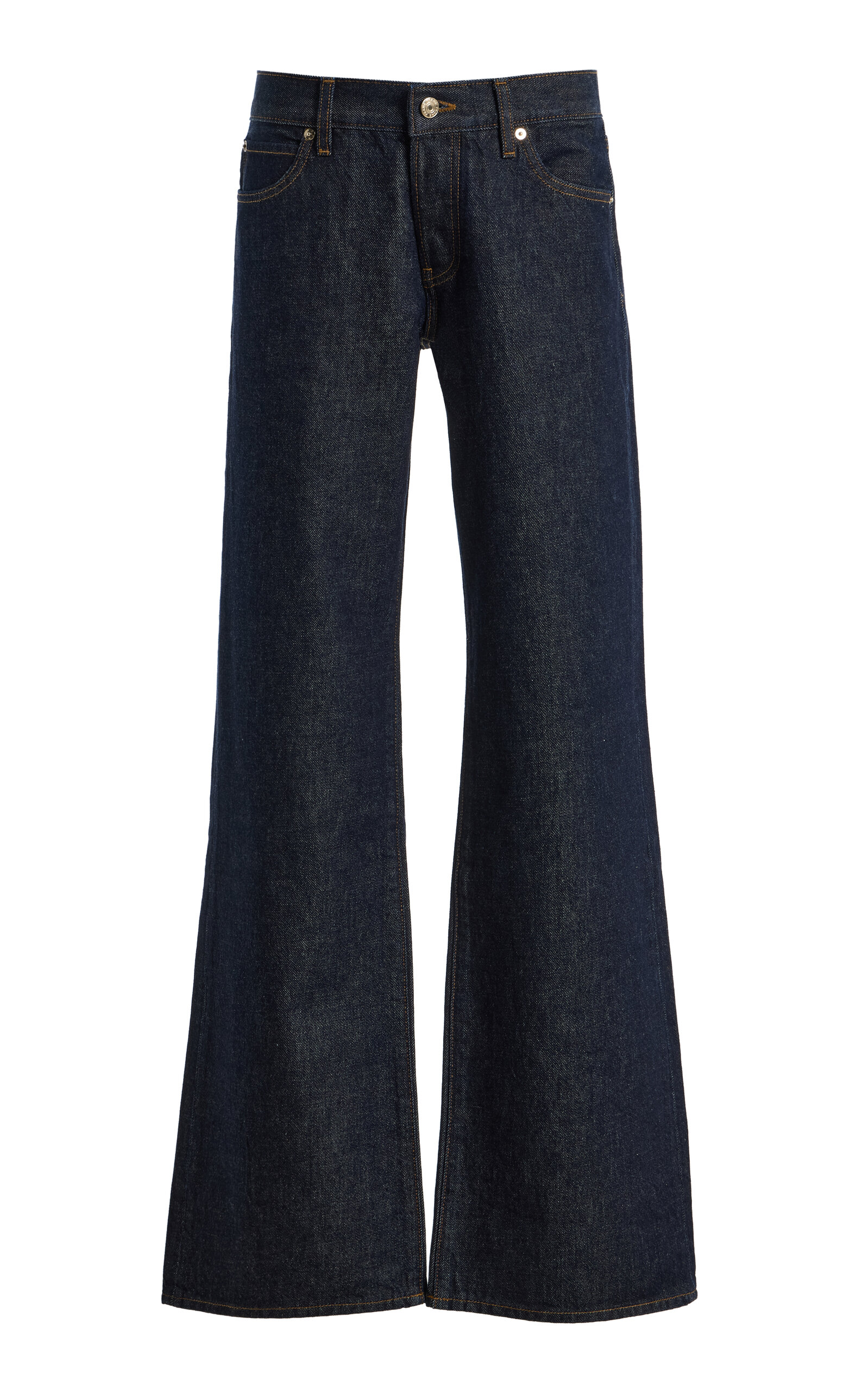 X Amelia Gray the Gray Rigid Low-Rise Bootcut Jeans