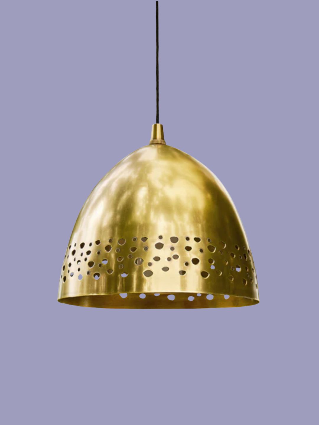 Pooky Lighting, Ben Rechargeable Outdoor Pendant in Brass