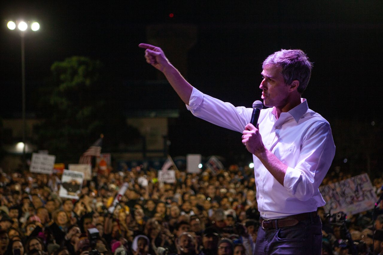 Beto O&amp;#039;Rourke in El Paso