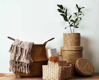 Primark Home well natural basket two pack