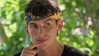 Rizo talking to Joe and Cirie on the BBQ reward in Survivor 50