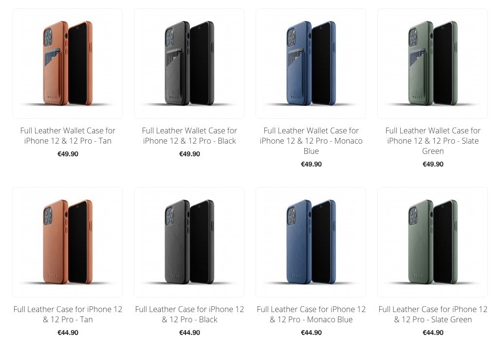 Mujjo Iphone Case Collection
