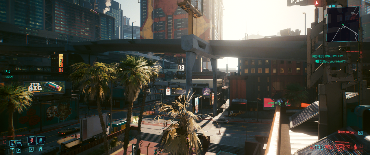 Cyberpunk 2077 with FSR 2.0