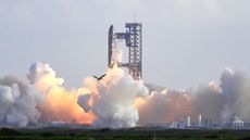 SpaceX's Starship rocket lifts off from Starbase, Texas, in August