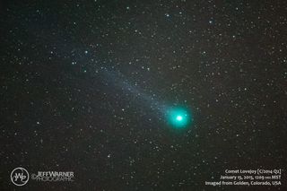 Comet Lovejoy C/2014 Q2 Seen in Colorado