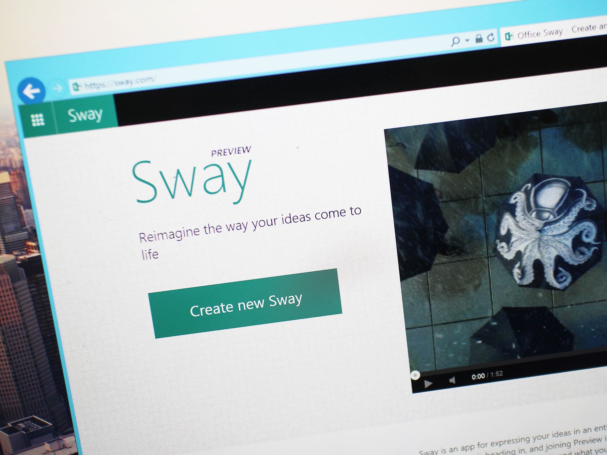 Office sway презентации