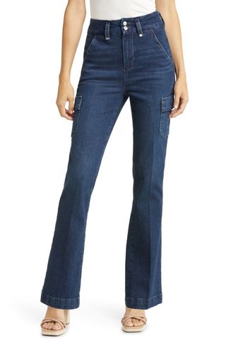 Dion Cargo Trouser Flare Jeans