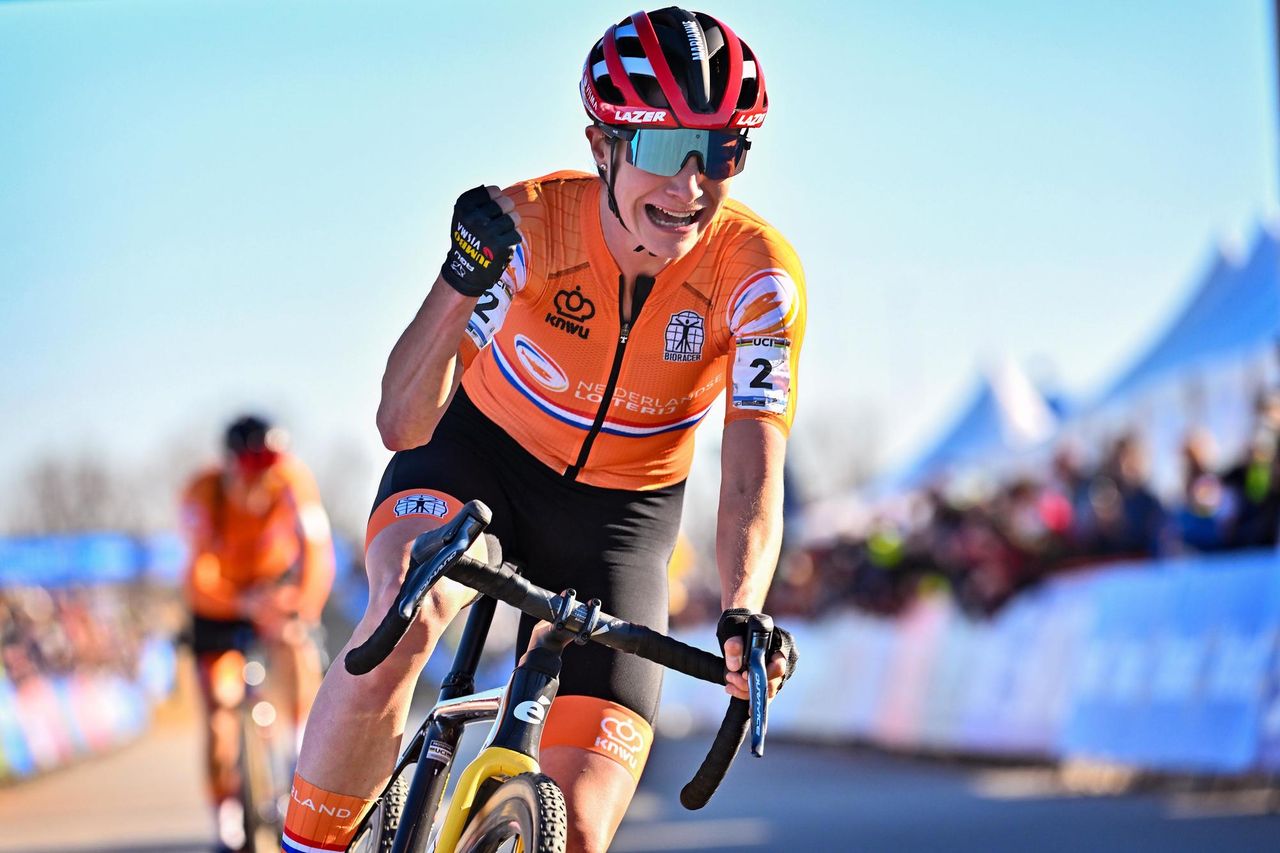 UCI Cyclocross world championships Fayetteville 2022 USA Women lite 29012022 Marianne Vos Netherlands Team Jumbo Visma Women photo Alex WhiteheadSW PixSprintCyclingAgency2022