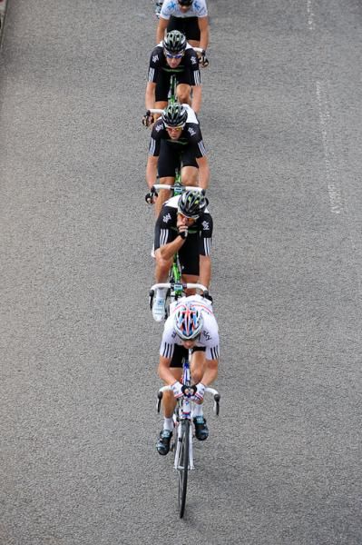 Team Sky chased down anything that was off the front.
