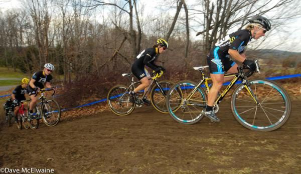 Laura Van Gilder (C3/Mellow Mushroom Pizza) up the steep climb