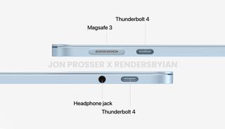 MacBook Air 2022 renders