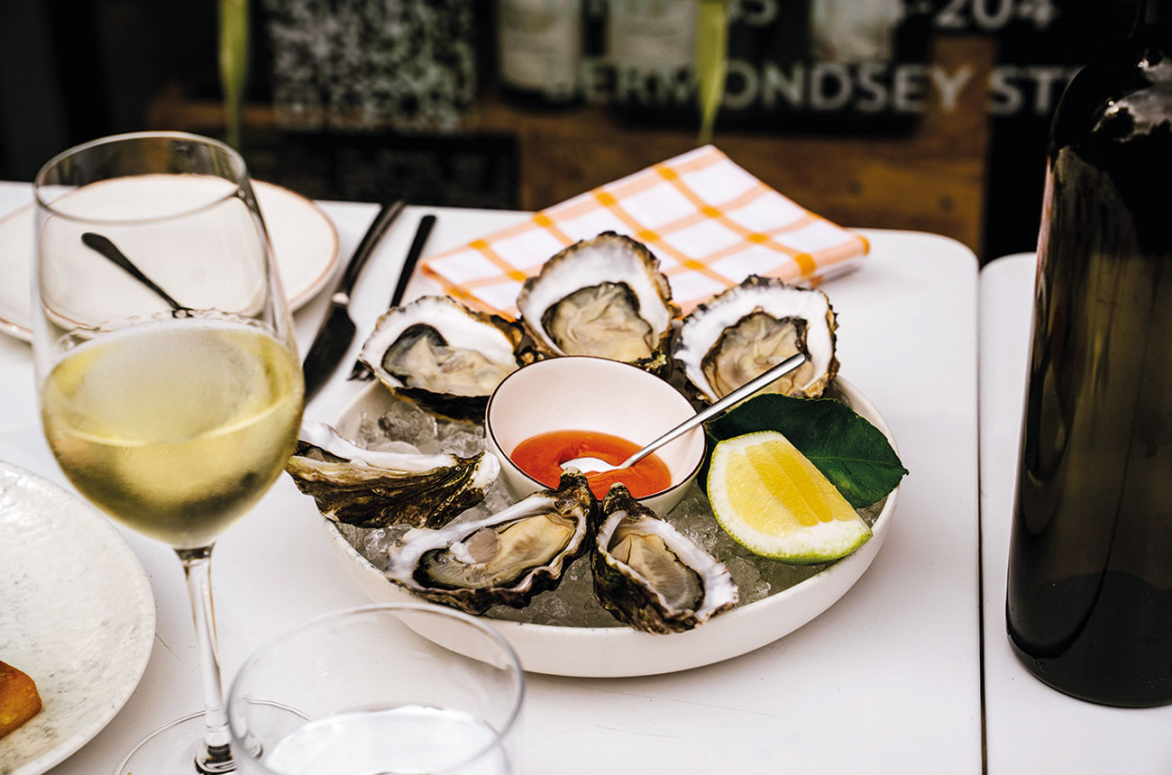 Oysters at Baccal&amp;agrave;