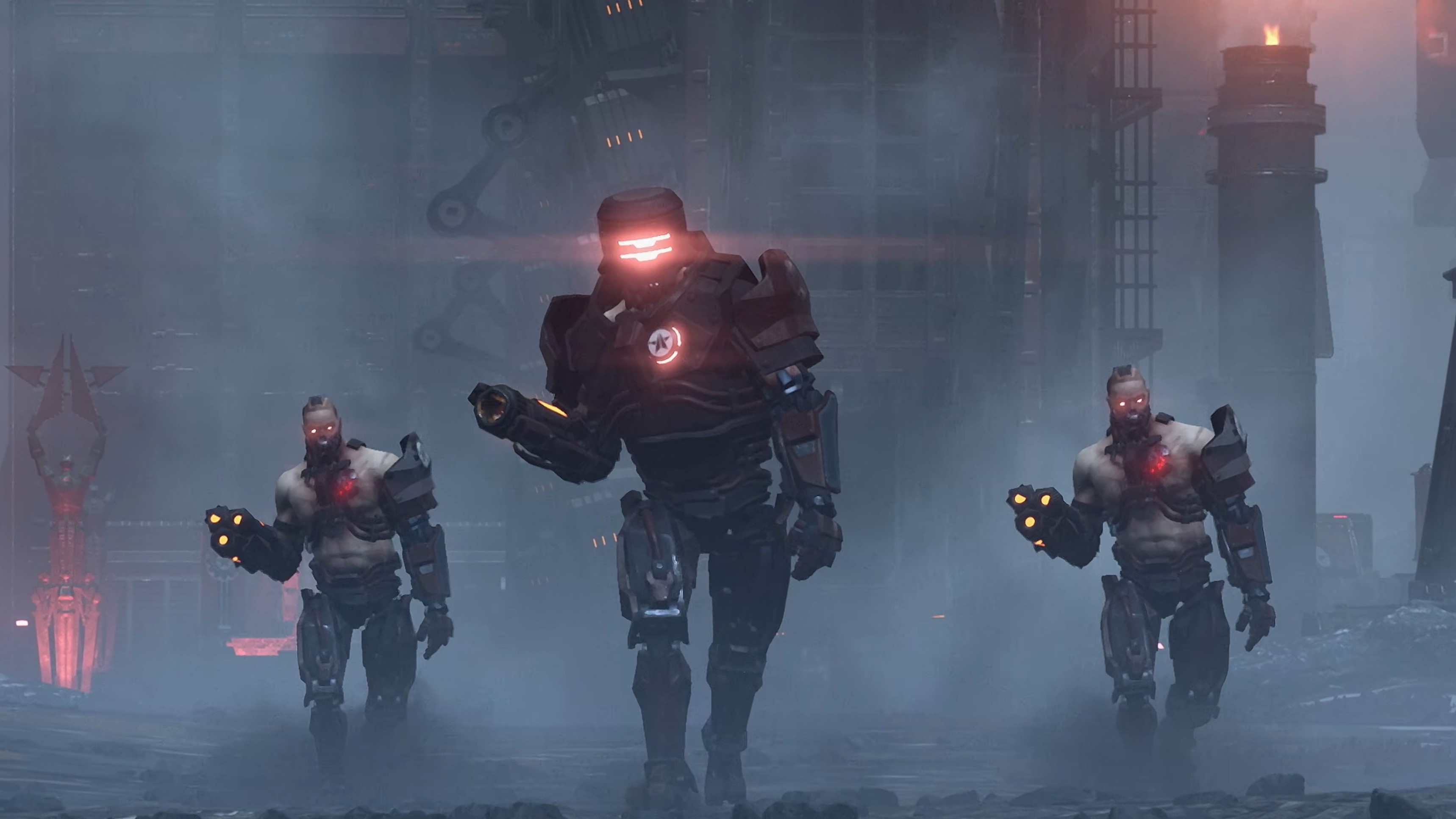 The Cyborgs as they appear in Helldivers 2.