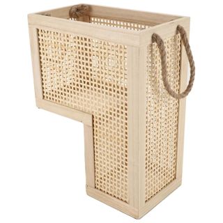 Shcmsado Wood Stair Basket