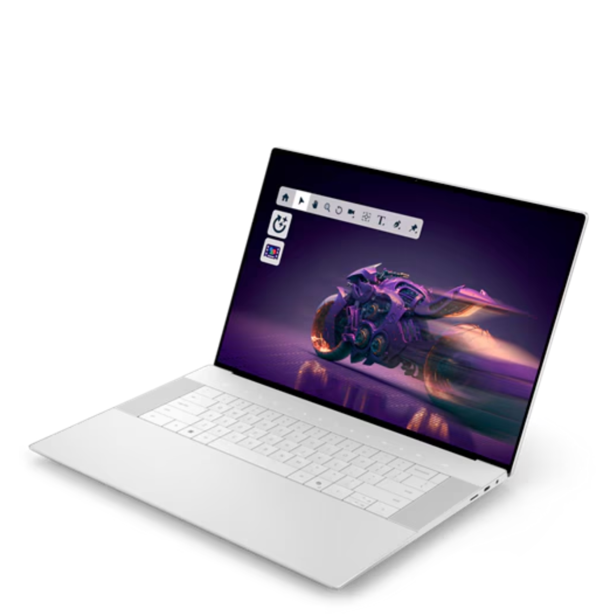 Dell 16 Premium on a white background