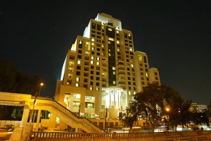 Four Seasons hotel in Damascus.
