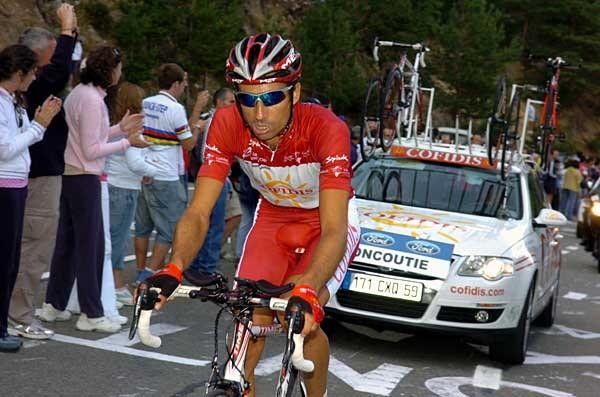 David Moncoutie (Cofidis) has never been known for his time trialling ability