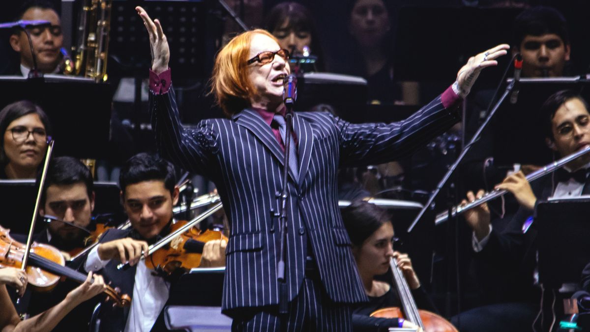 American musician Danny Elfman performs during The Night Before Christmas Show with Live Orchestra at Macroplaza, as a part of &#039;Festival Santa Lucía 2024&#039; on October 29, 2024 in Monterrey, Mexico.