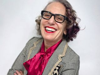 A headshot of Suzanne Noble, host of the podcast Sex Advice for Seniors