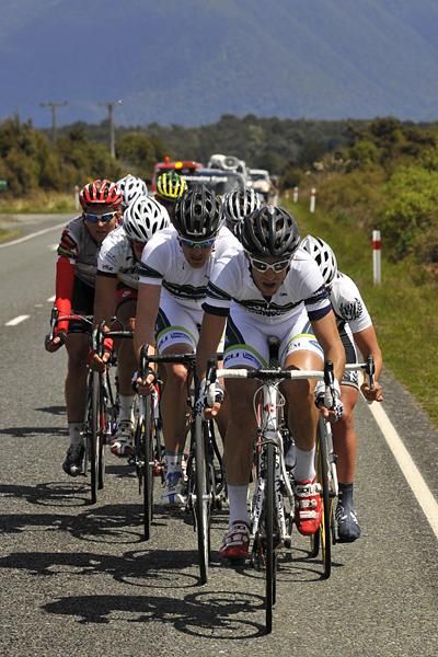 Colourplus have two riders in the break today