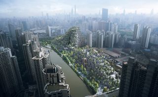 1000 Trees in Shanghai designed by Thomas Heatherwick