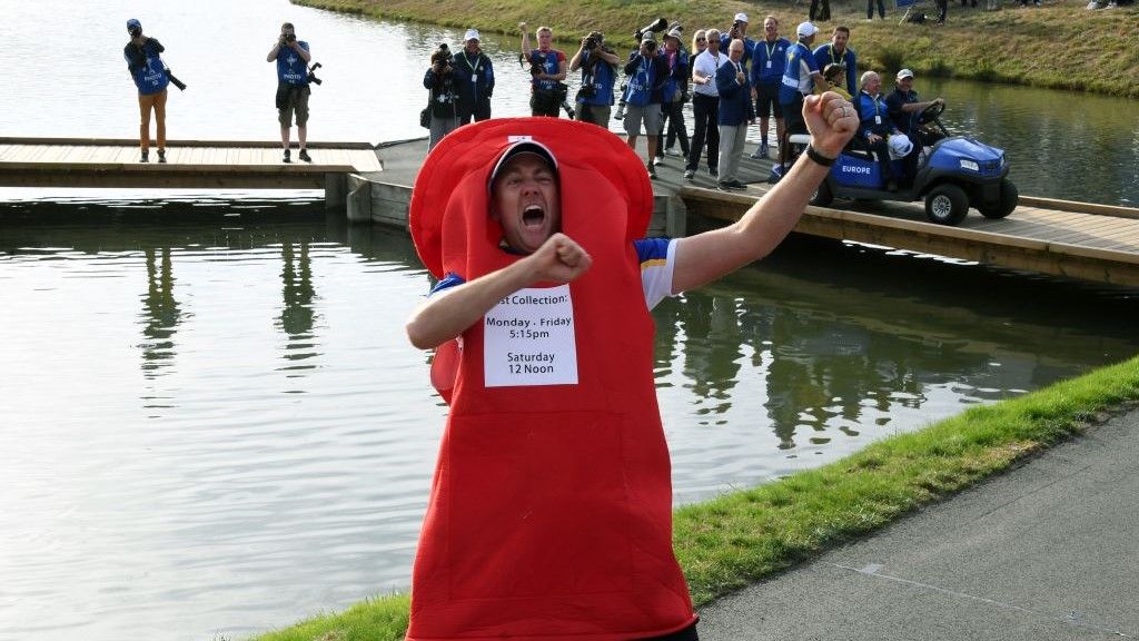 Postman Ian Poulter