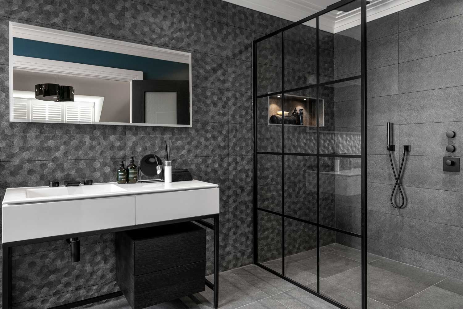 Crittall shower screens the urban style steps into the shower