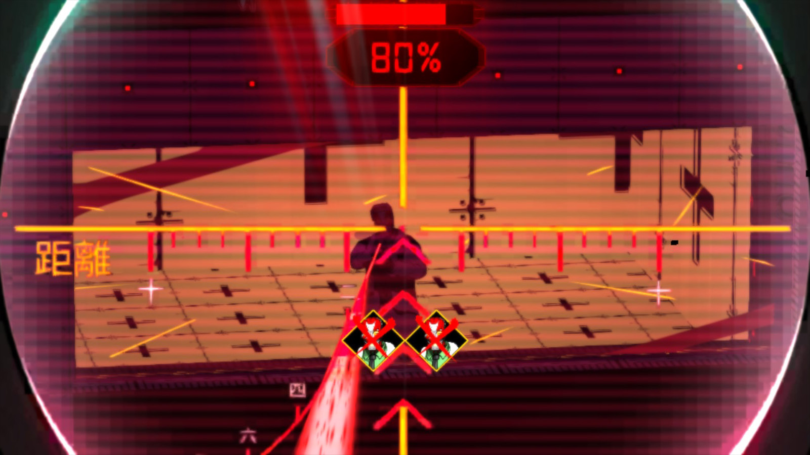 Mullet MadJack review; colourful screens from an anime shooter