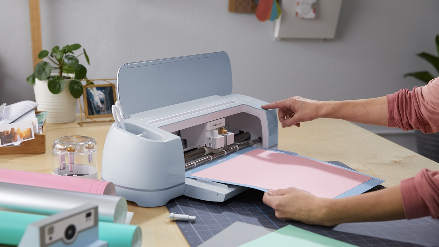 Cricut Maker 3 preparing for the next project
