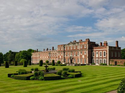 Fig 5: The east front and gardens, with new planting. Knowsley Hall, Lancashire. ©Paul Highnam for Country Life