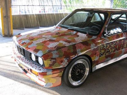 The BMW Art Car collection parks up in London;s Shoreditch | Wallpaper