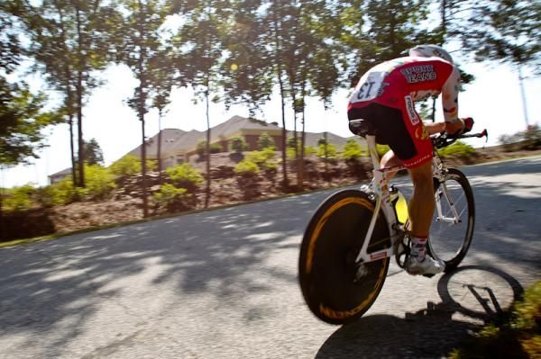 Jeremy Powers (Jelly Belly) on one of today's climbs.