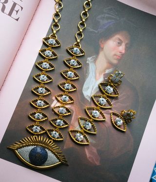 Evil eye necklace