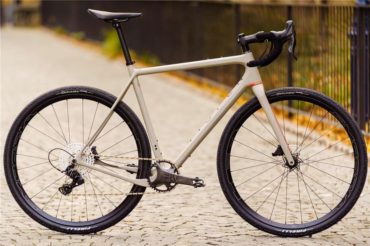 An OPEN bike with Campagnolo Ekar