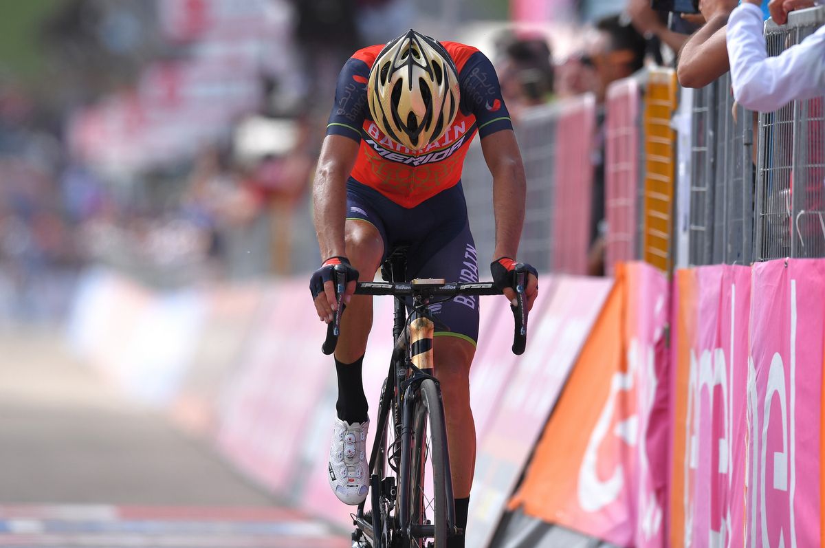Vincenzo Nibali (Bahrain-Merida) finishes atop Blockhaus