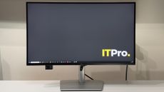 The Dell Pro 27 Plus on a desk