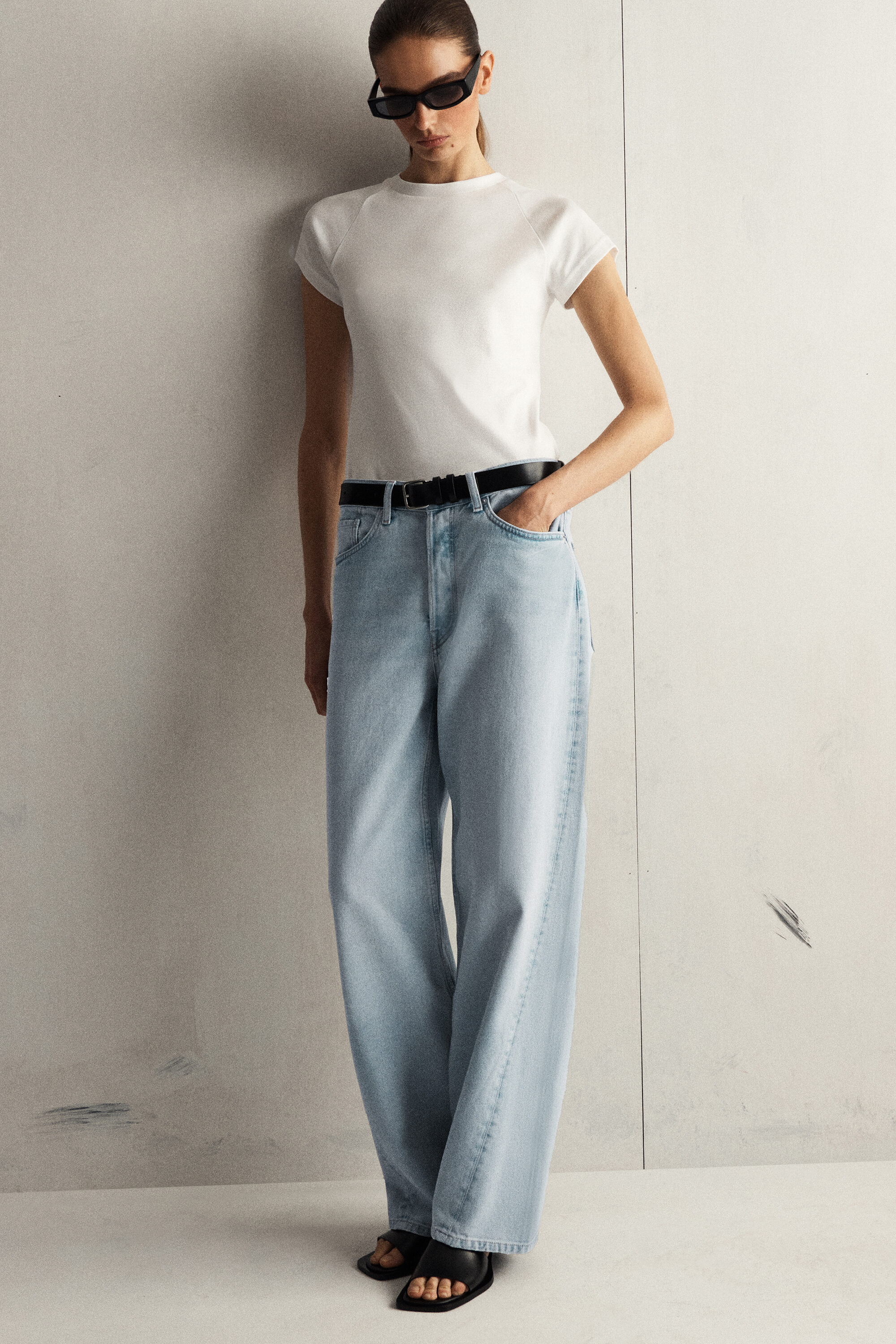 Facade Straight-Leg Jeans