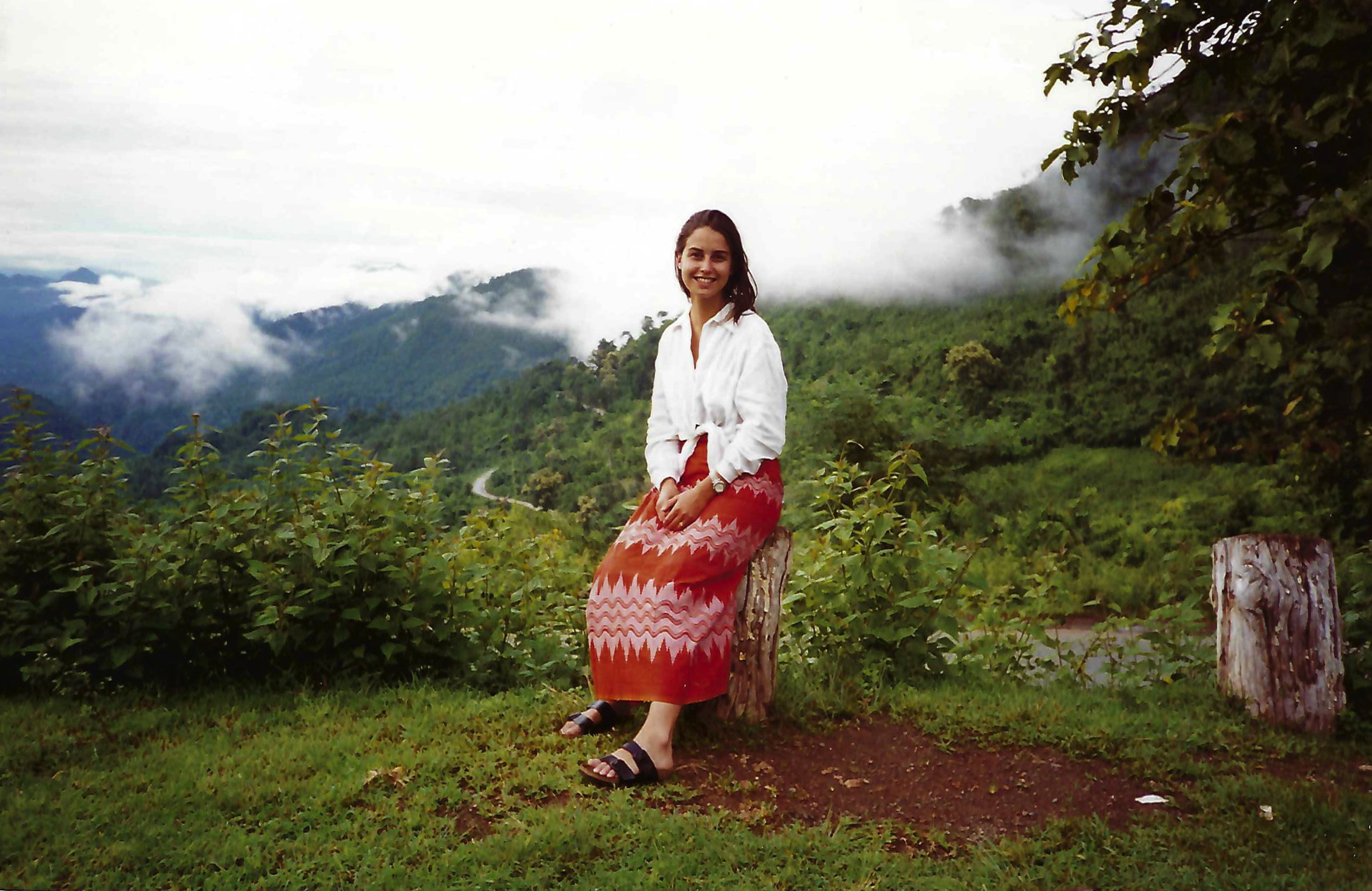 Kathleen Baird-Murray in Myanmar 1994