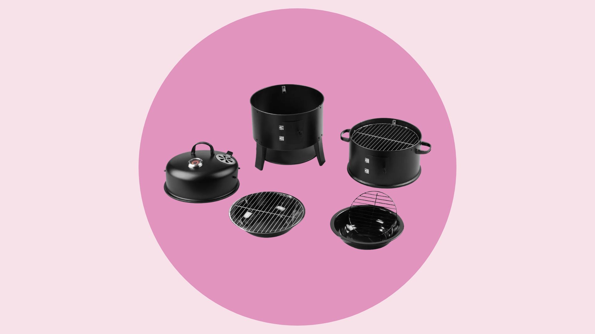 Lidl Grillmeiser 3-in-1 Smoker Grill