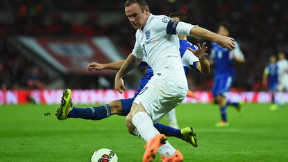 Wayne Rooney during march between England and San Marino 