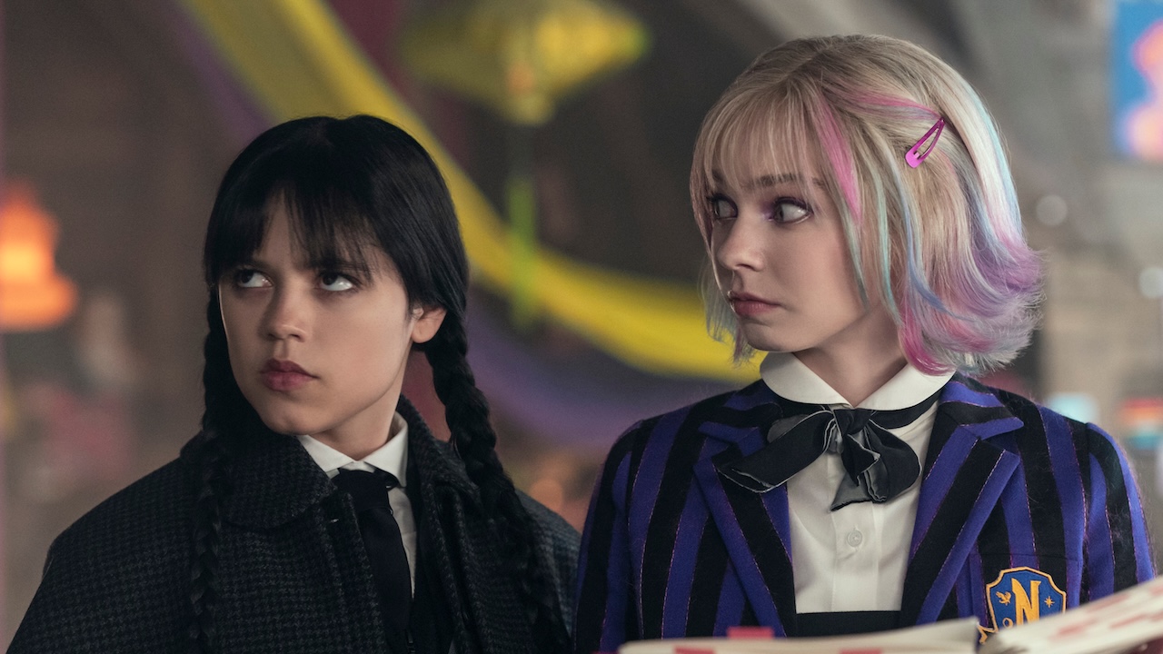 Wednesday and Enid together in Wednesday Season 2