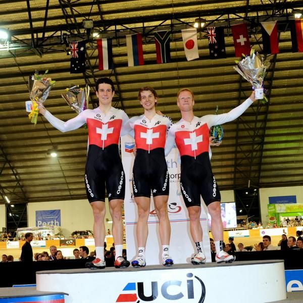 Swiss team points race placings