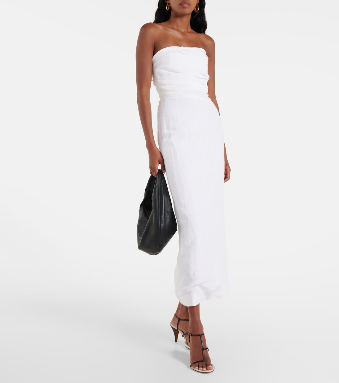Bridal Sabella Linen Maxi Dress