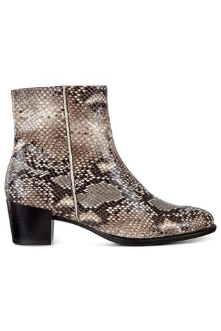 Ecco Snakeskin Boots, £135