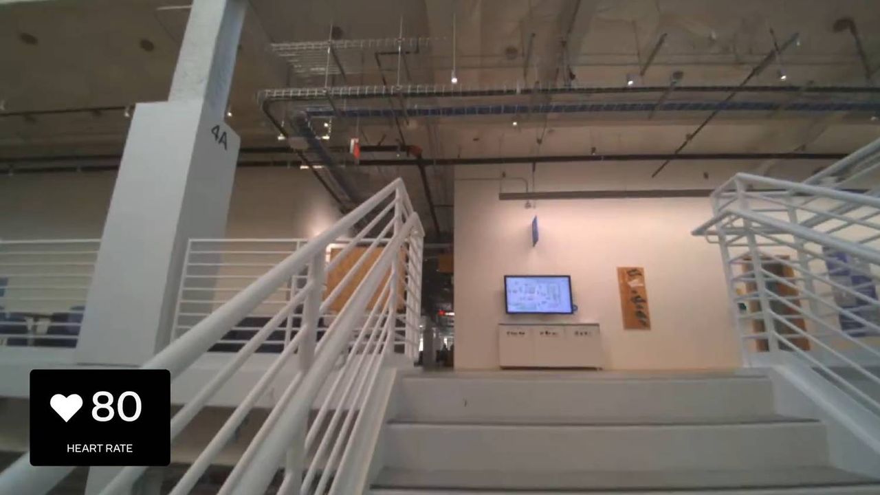 Meta Project Aria Gen 2 AR Glasses temperature monitoring as seen in visual perspective