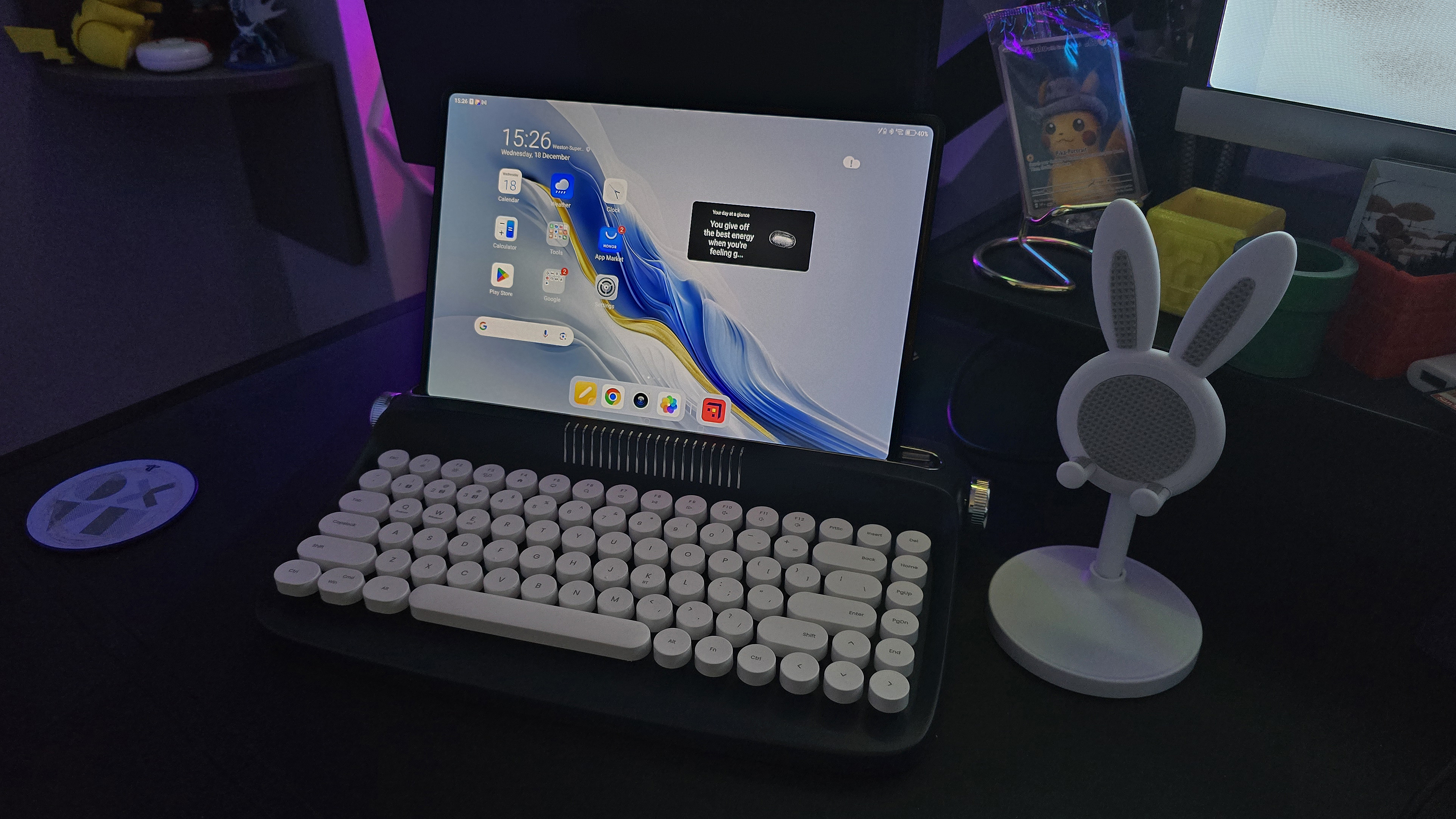 YUNZII ACTTO B303 typewriter keyboard