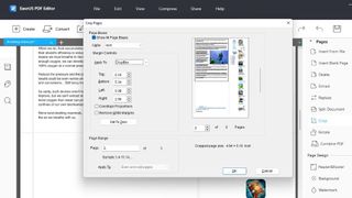 Crop PDF documents and files in EaseUS PDF Editor
