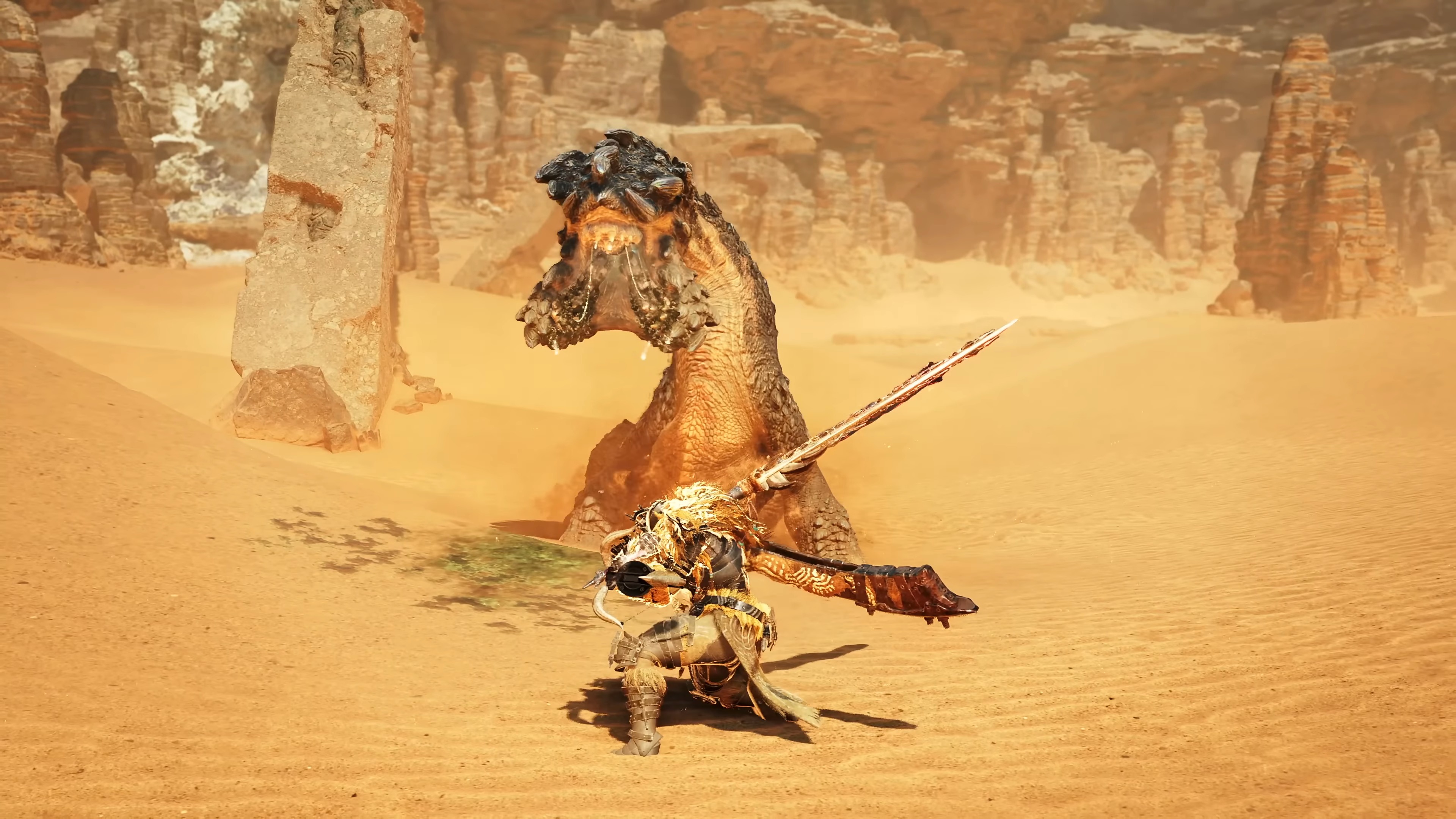 Monster Hunter Wilds gameplay trailer screenshot